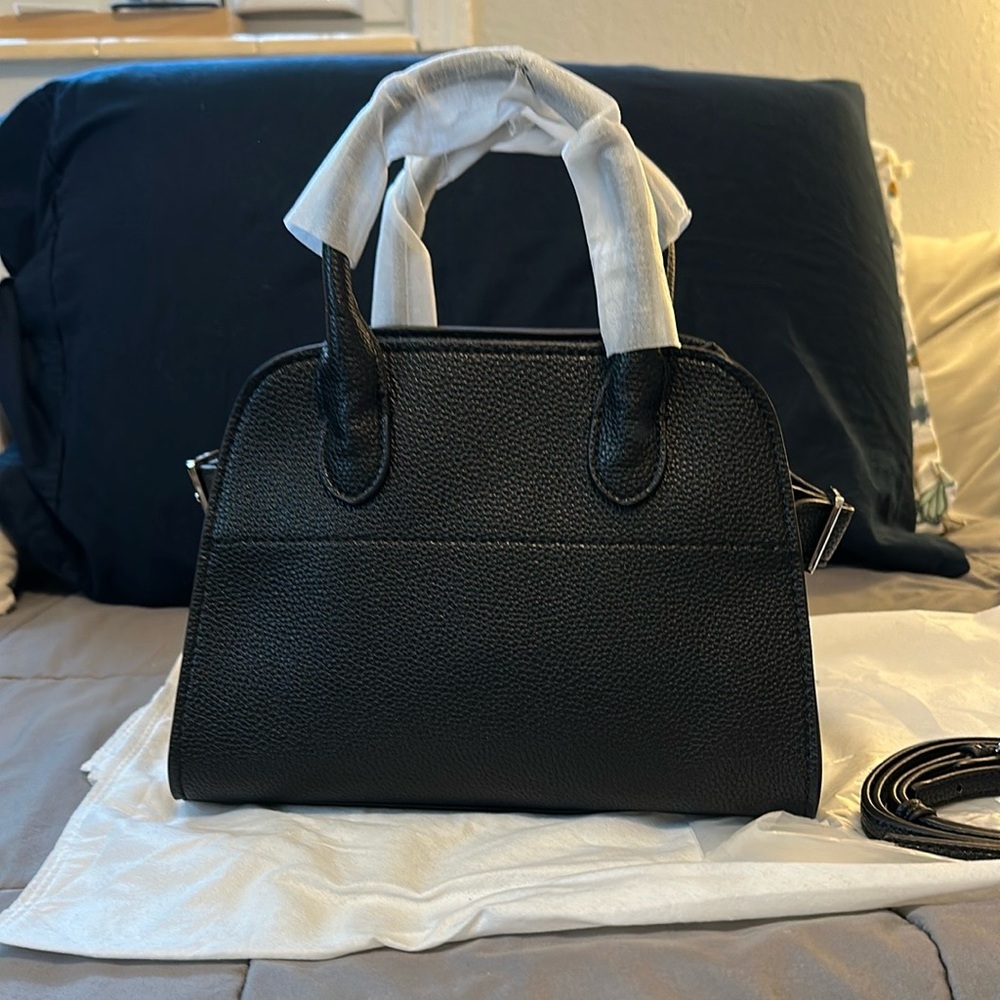 Margoux10 Style Black Leather Bag
